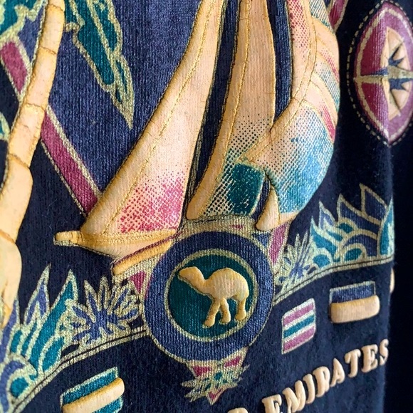 🌍 Dubai Black T-Shirt Pre-Shrunk 14/16 (Small) 🌍 - Picture 4 of 6